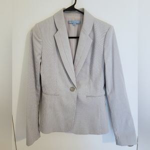 Antonio Melani Blue White Stripe Blazer